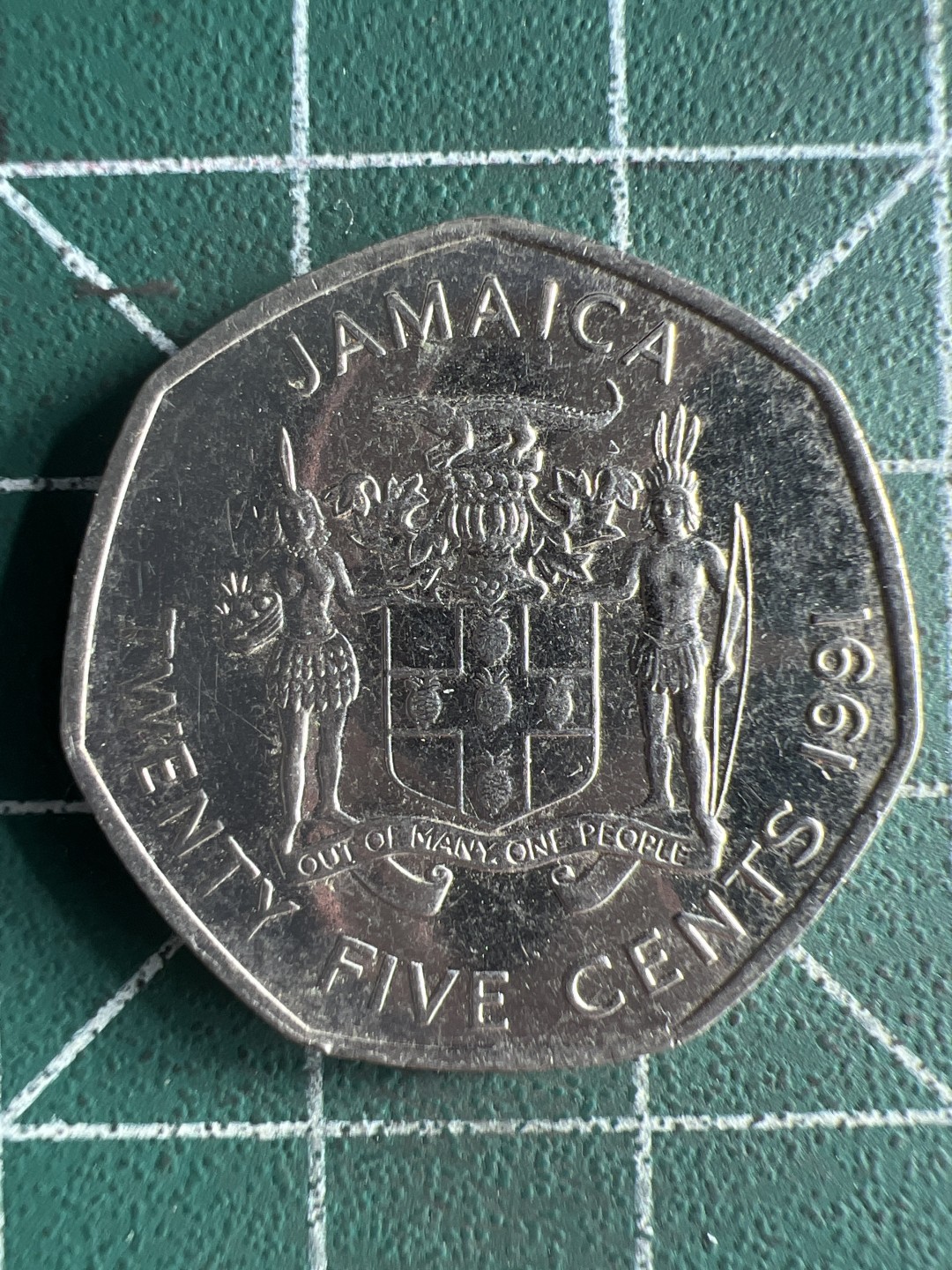 泡泡堂微拍第八十幕硬币捡漏可累计专场👿👿，零佣金，零押金，累计满二十元包邮，接受代拍业务 牙买加25分纪念币