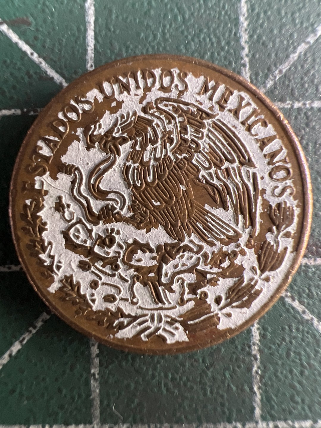 泡泡堂第247期  世界硬币 （无押金，捡漏，全场20包邮，偏远地区除外，接收代拍业务） 墨西哥五分小铜币