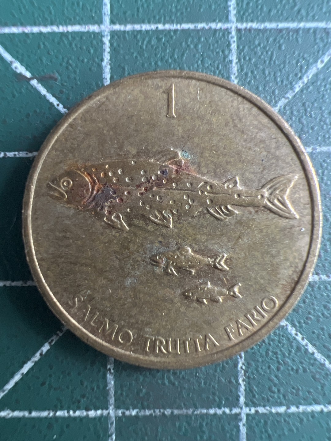 泡泡堂第247期  世界硬币 （无押金，捡漏，全场20包邮，偏远地区除外，接收代拍业务） 斯洛文尼亚1托拉尔