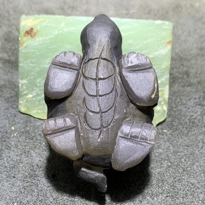 精美冰透高玉化玛瑙雕刻聚财灵龟(把件）摆件一个 精美冰透高玉化玛瑙雕刻聚财灵龟(把件）摆件一个