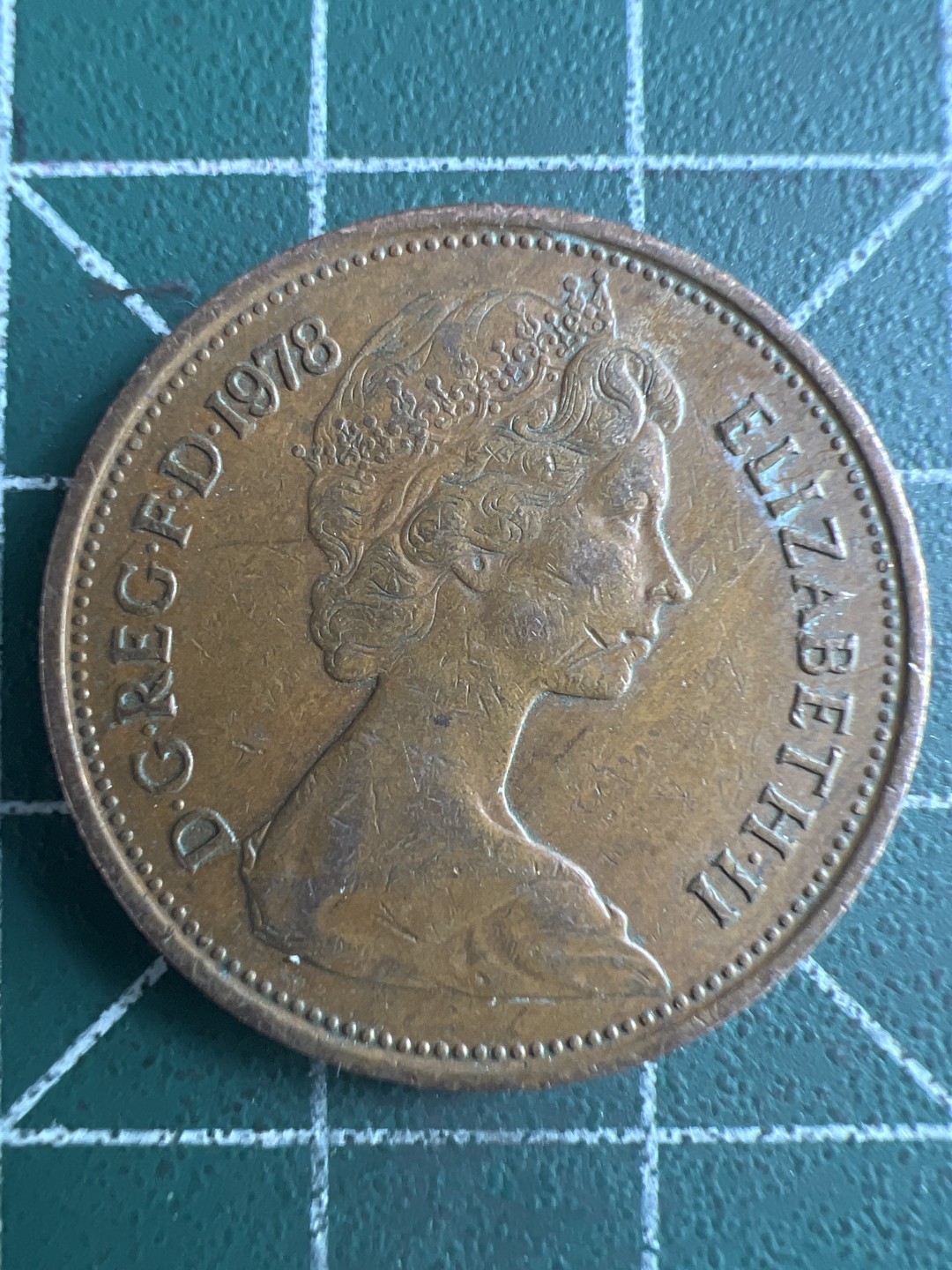 泡泡堂第247期  世界硬币 （无押金，捡漏，全场20包邮，偏远地区除外，接收代拍业务） 英国2便士