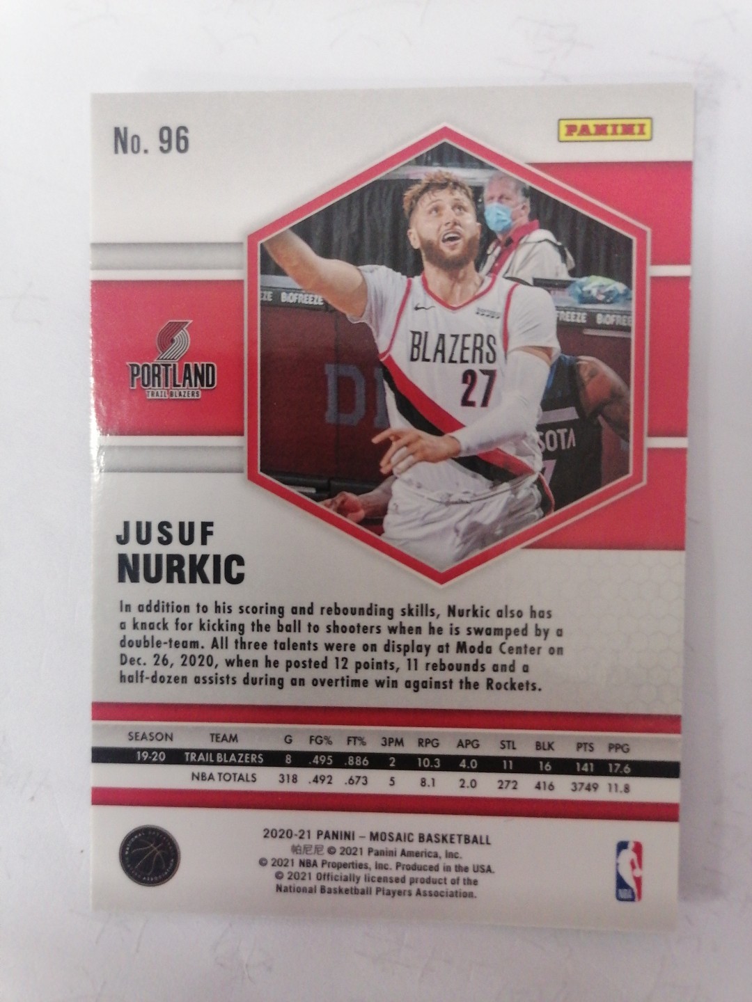 球星卡专场 努尔基奇