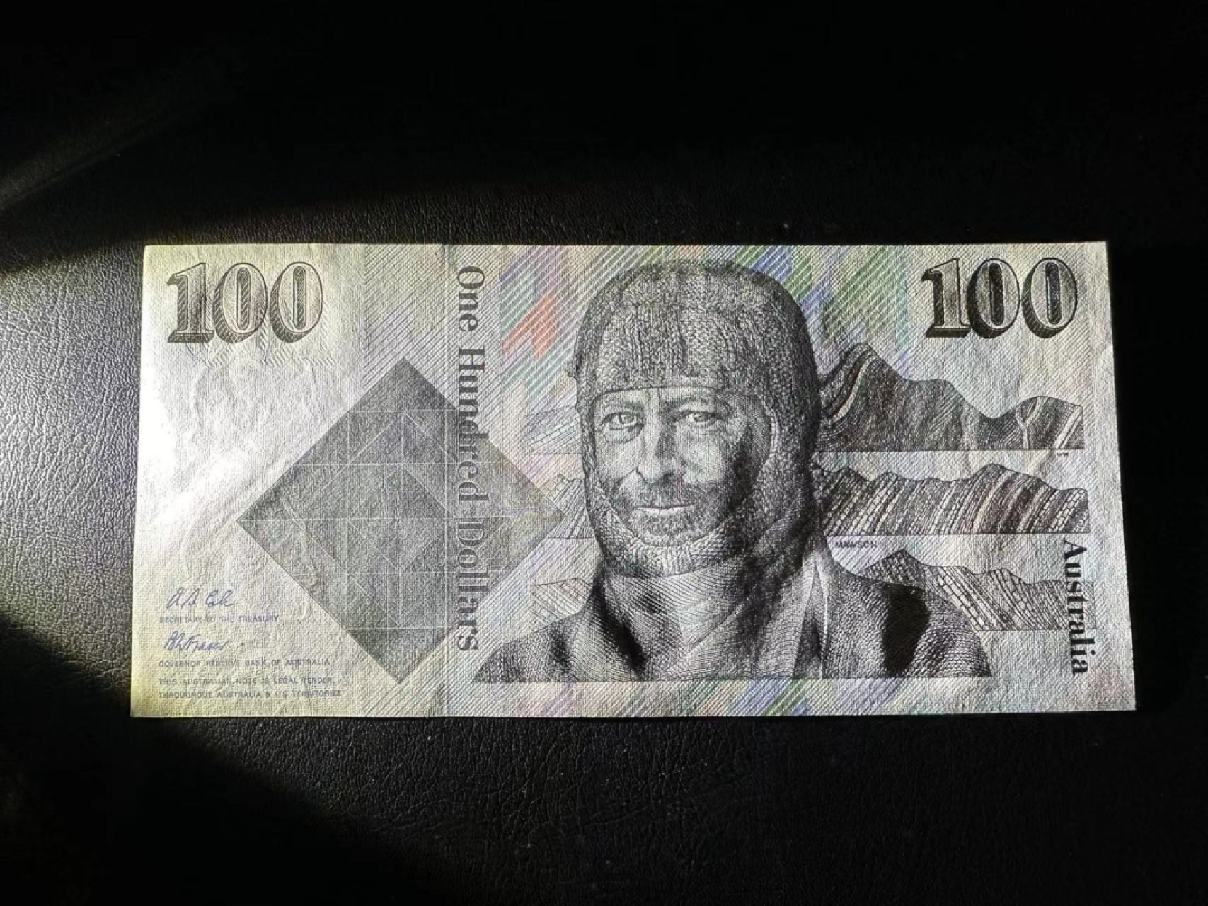 【Blue Auction】✨世界纸币精拍第301期——新纪元 澳大利亚 1992年100元 毛线帽子 全新UNC