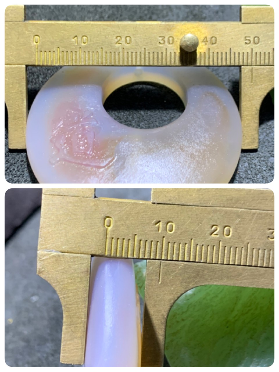 精美亚光高玉化海洋玉髓手工俏色巧雕道字公主环挂件一个！