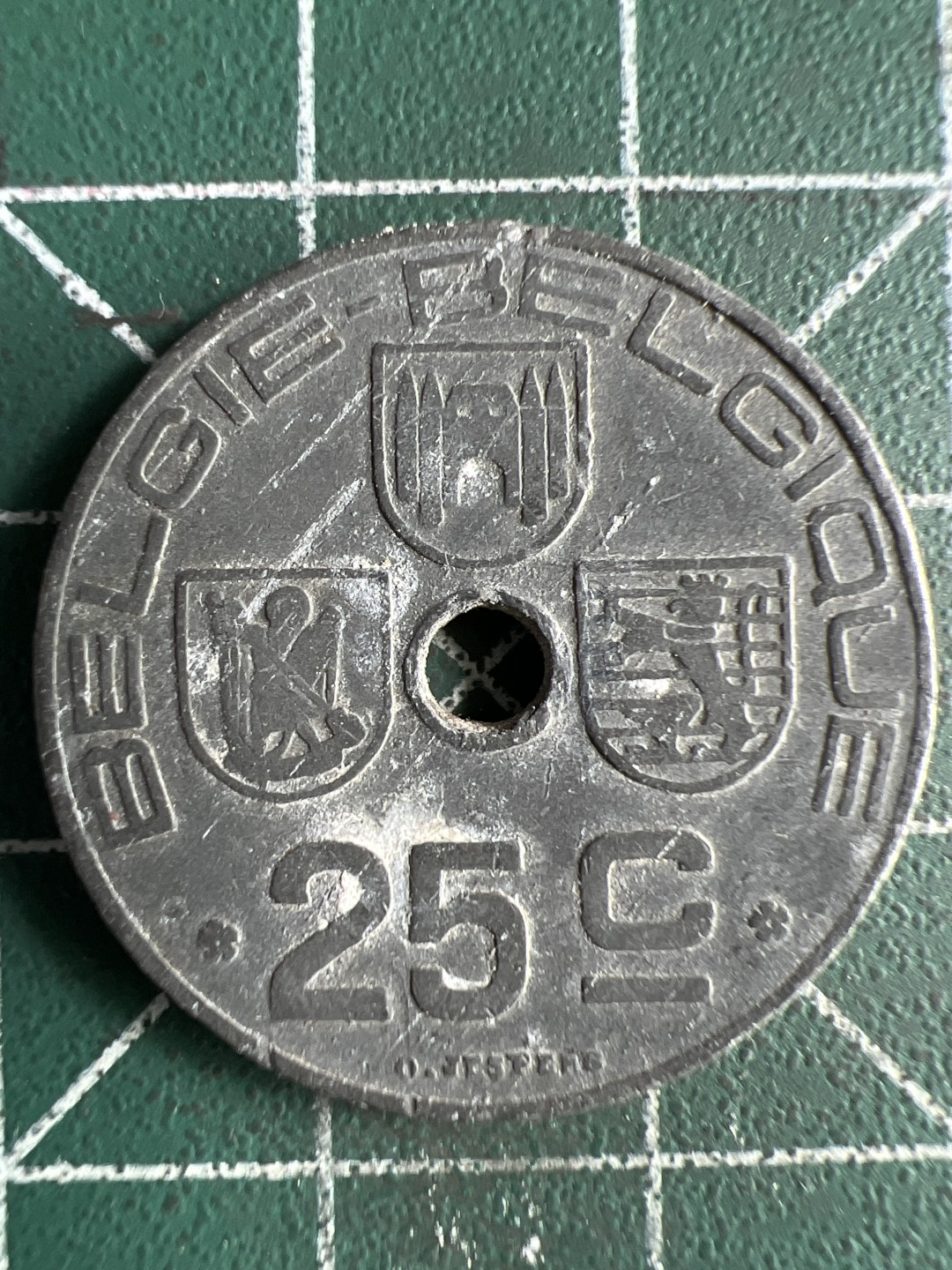 泡泡堂微拍第八十二幕硬币捡漏可累计专场👿👿，零佣金，零押金，累计满二十元包邮，接受代拍业务 比利时25分铅币