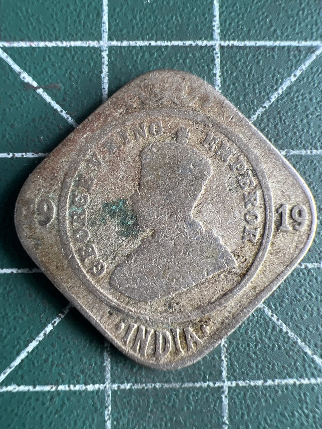 泡泡堂微拍第192幕硬币捡漏可累计专场👿👿，累计满二十元包邮，接受代拍业务 英属印度2安娜乔治五世四边形