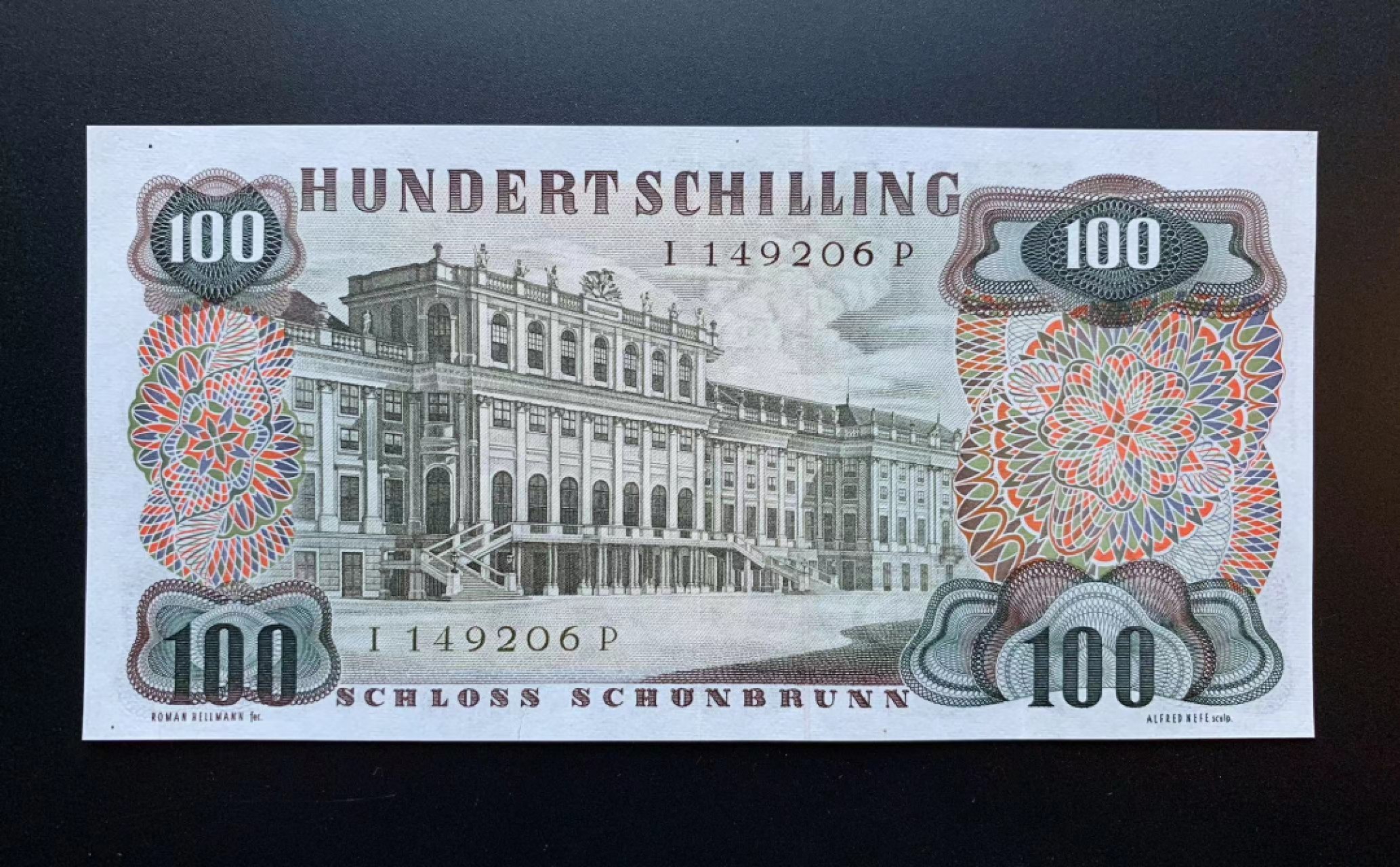 【Blue Auction】✨世界纸币精拍第301期——新纪元 奥地利 1960年100先令 斯特劳斯 AU下边缘有裂口