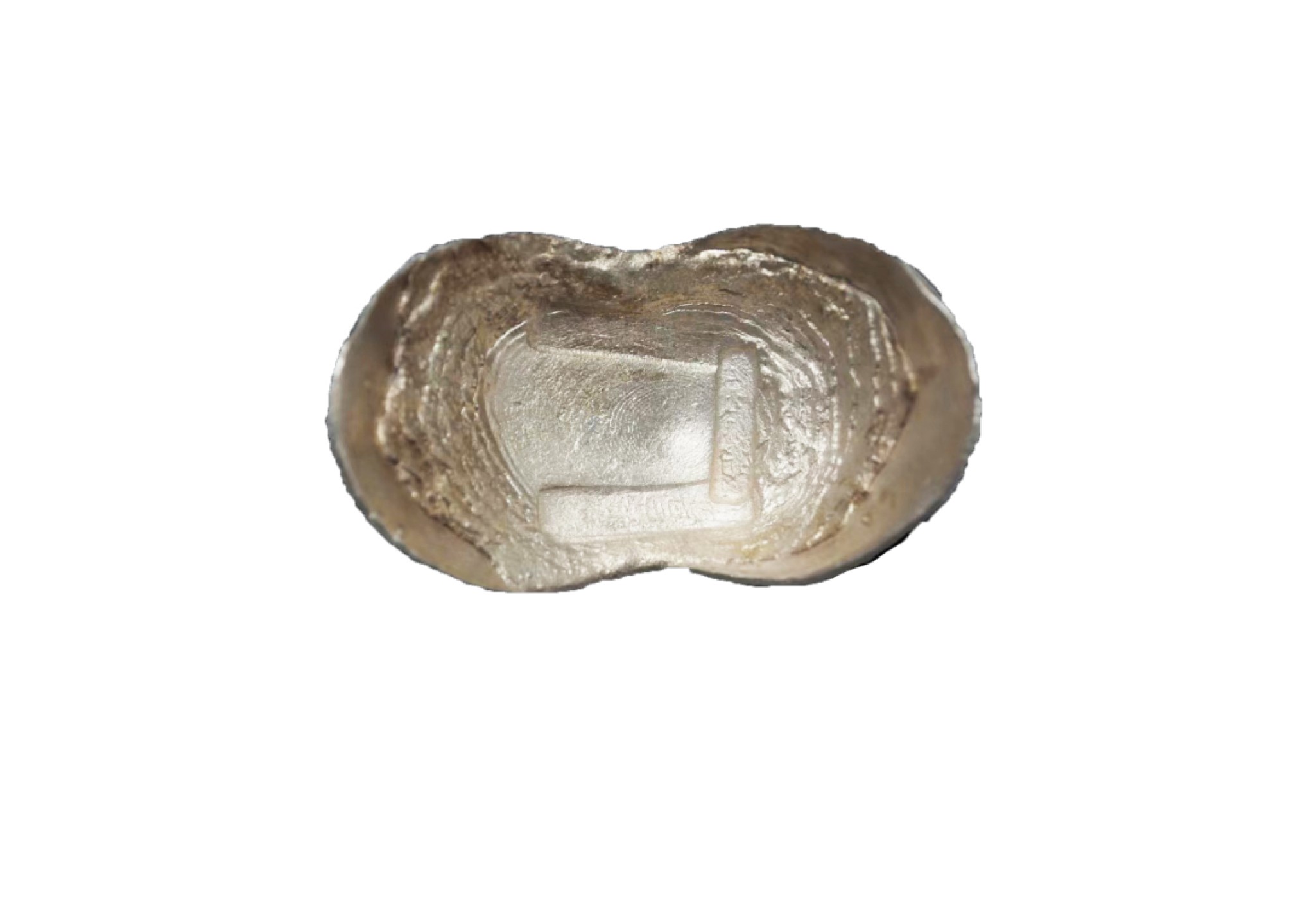 山东万诚春季拍卖会 清代 “ 沾（霑）化 ¨昌银炉 ”十两银锭，326.8g，清代，公博AU58/1610043952