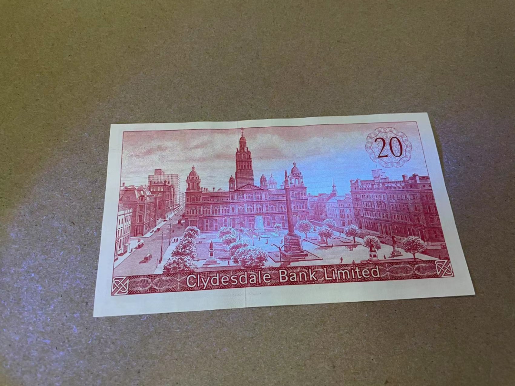 【Blue Auction】✨世界纸币精拍第301期——新纪元 苏格兰 1964年20镑 XF品相 大场景 雕刻精美