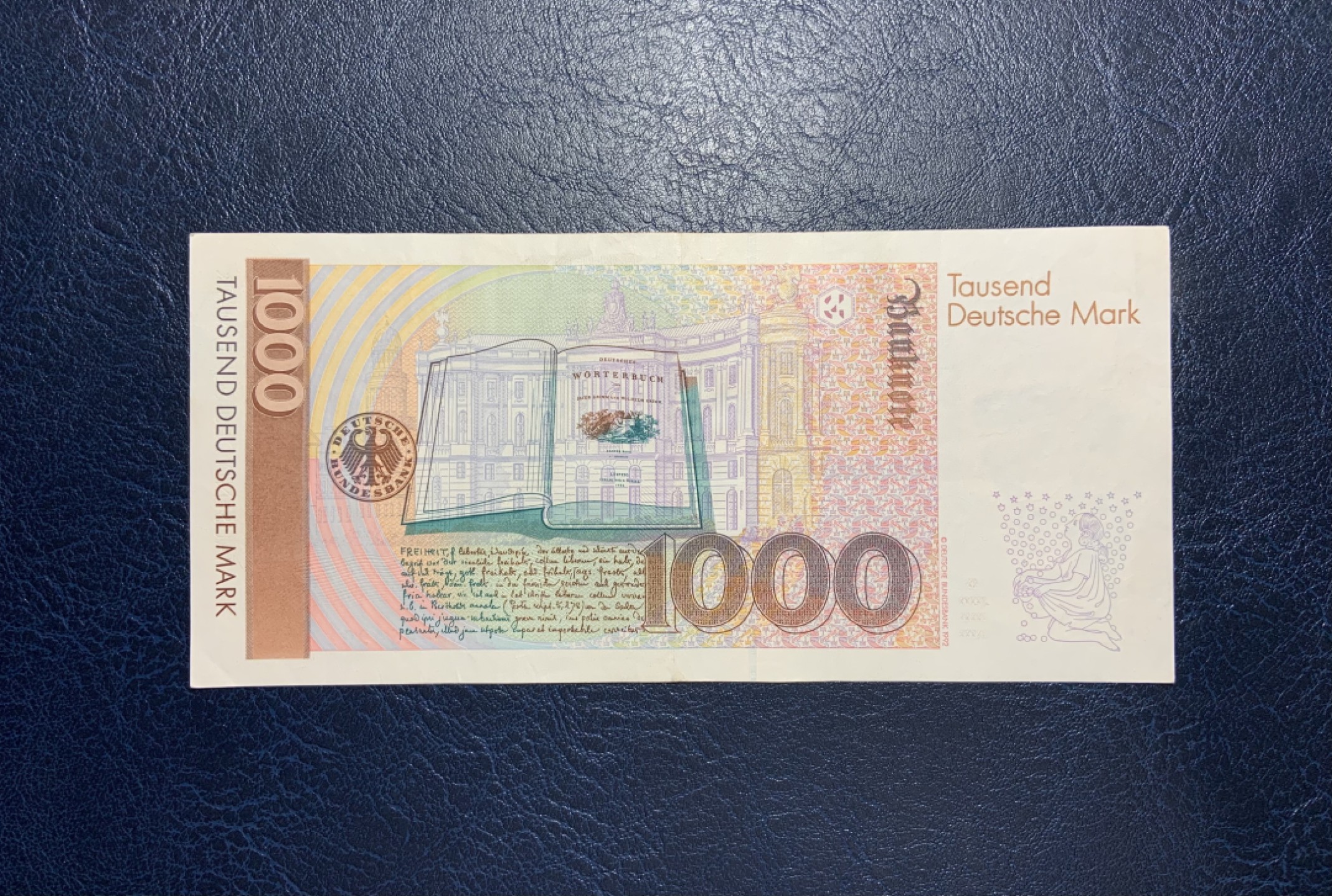 收藏联盟Quantum Auction 第239期拍卖 德国联邦1991年1000马克 品相如图 AA冠 格林兄弟