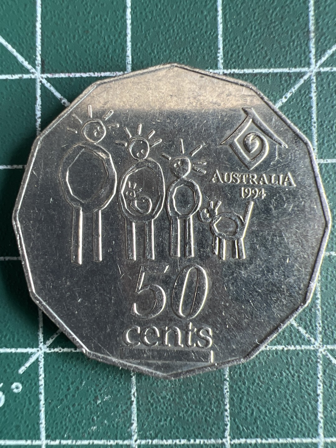 泡泡堂微拍第128幕硬币捡漏可累计专场👿👿，累计满二十元包邮，接受代拍业务 澳大利亚50分纪念币