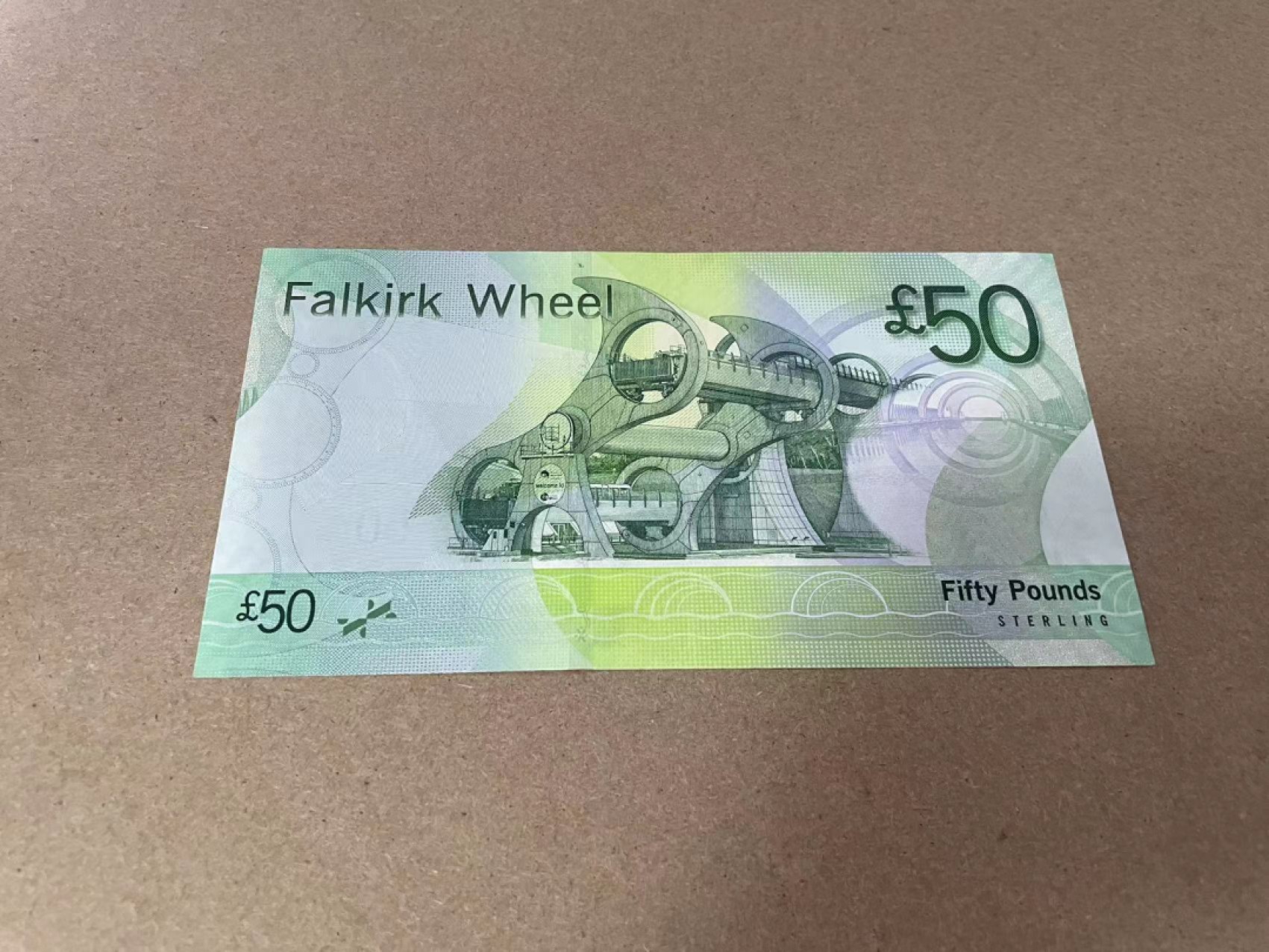 【Blue Auction】✨世界纸币精拍第301期——新纪元 【获奖钞】苏格兰 2007年50镑 AU品相