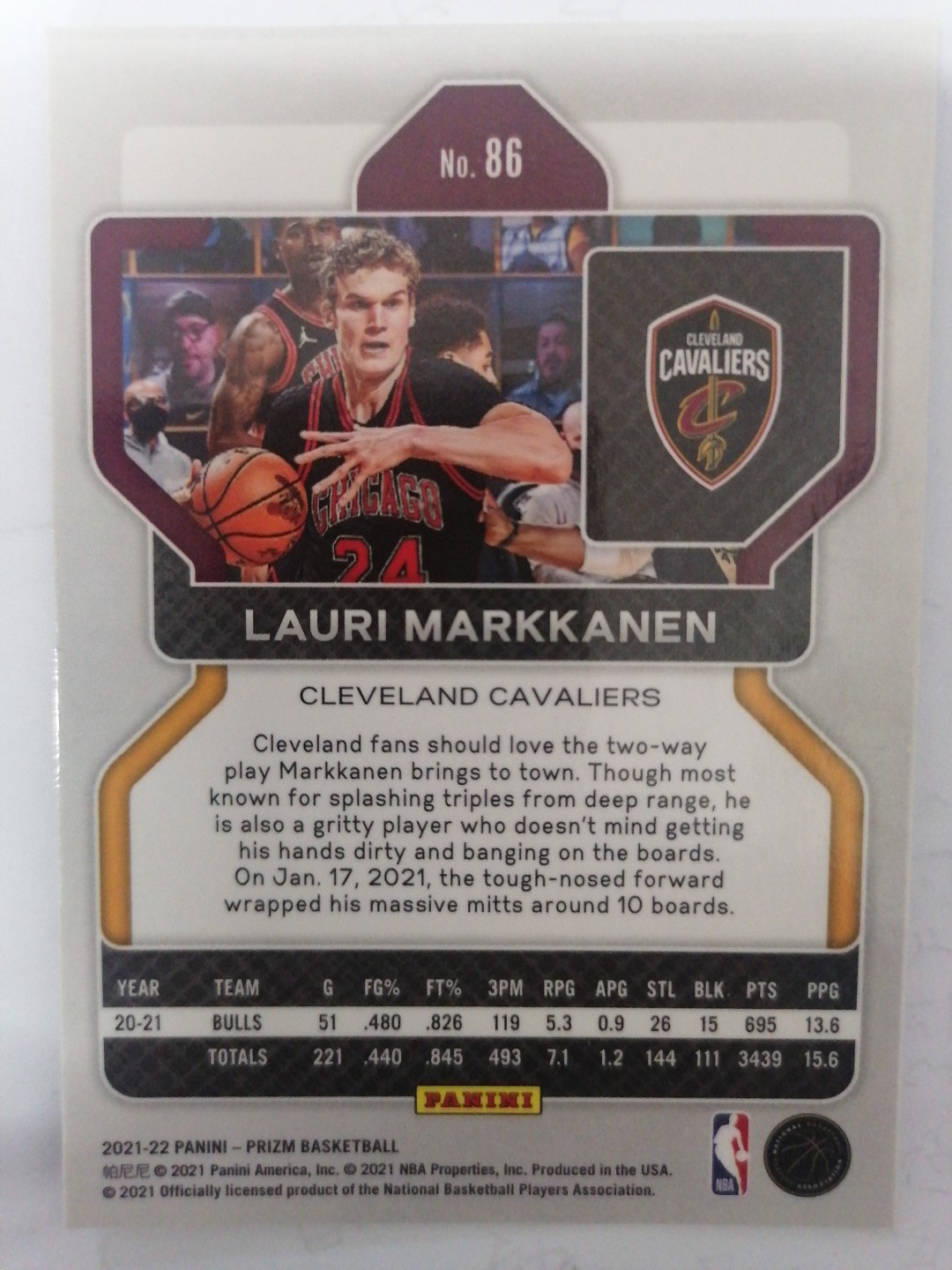 球星卡专场 马尔卡宁