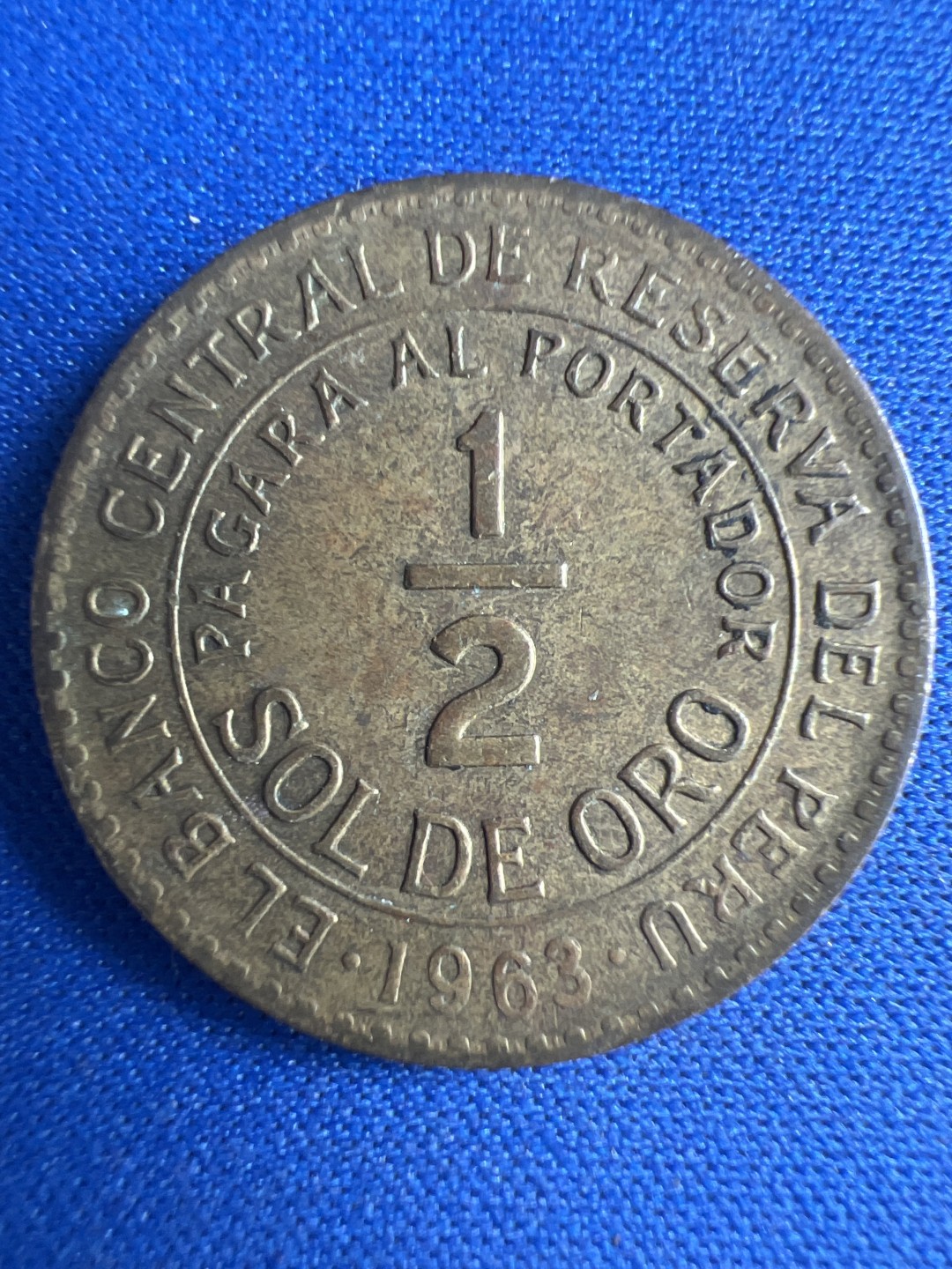 泡泡堂微拍第八十五幕硬币捡漏可累计专场👿👿，累计满二十元包邮，接受代拍业务 秘鲁半索尔铜币