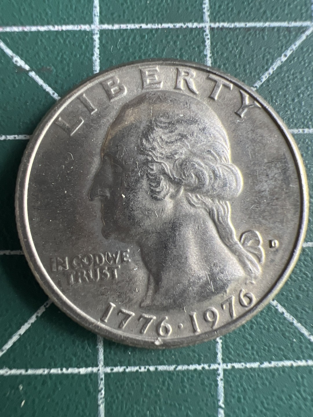 泡泡堂微拍第八十六幕硬币捡漏可累计专场👿👿，累计满二十元包邮，接受代拍业务 美国建国200周年25美分纪念币