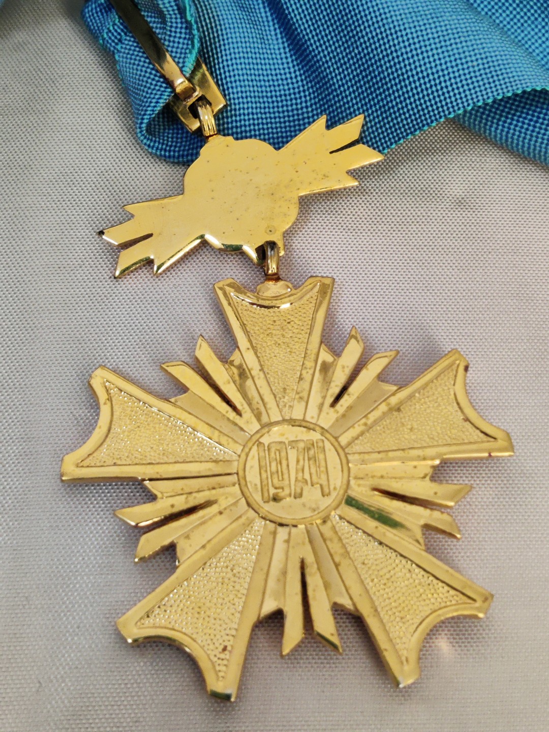 全场0元起拍 第38期 咸鱼国勋章拍卖专场 3月15日（周三）下午6：00开始 波兰人共版大军官级共和国功绩勋章带证书