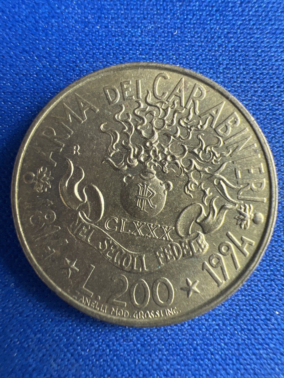 泡泡堂微拍第八十五幕硬币捡漏可累计专场👿👿，累计满二十元包邮，接受代拍业务 意大利200里拉 纪念币