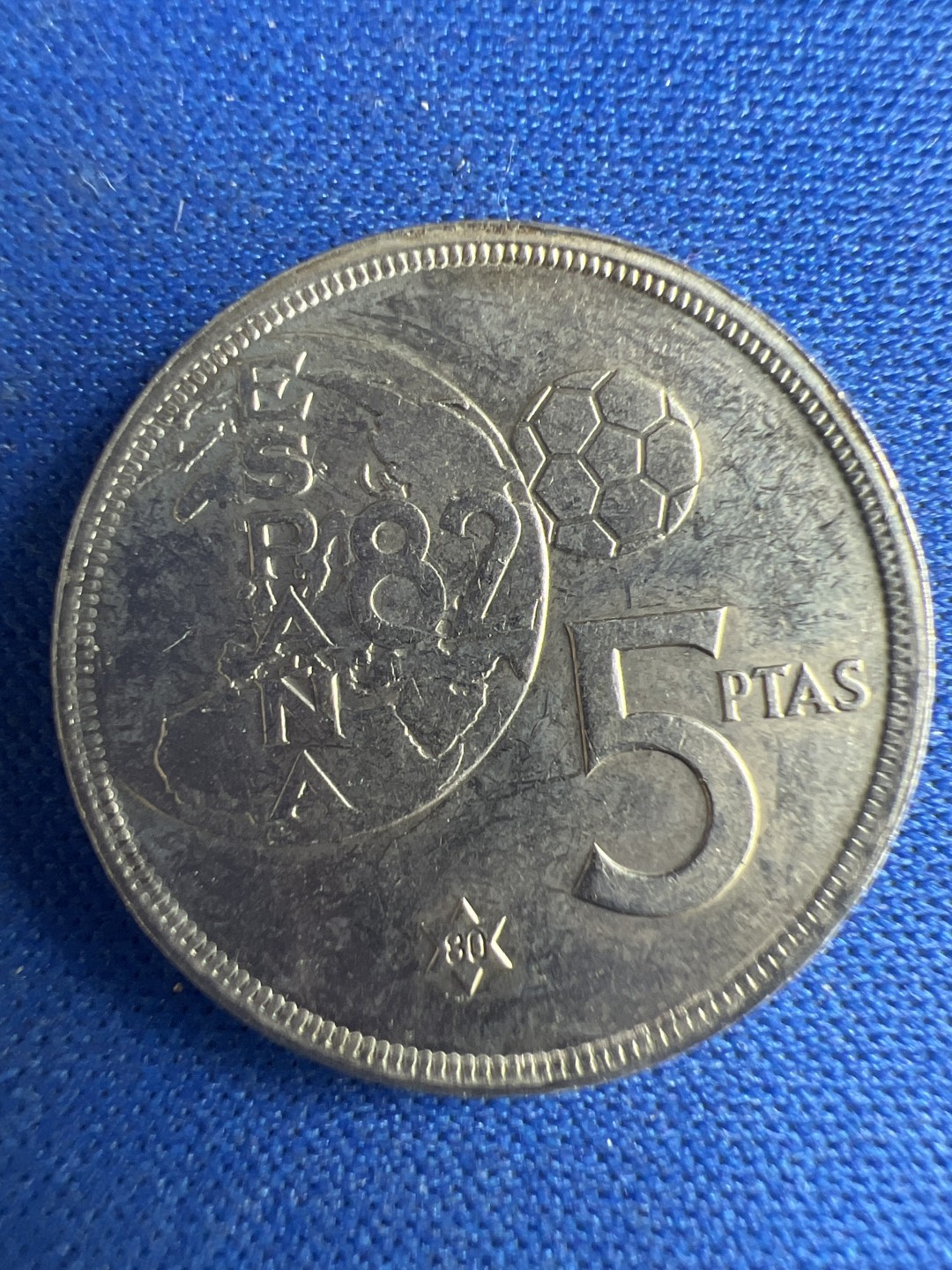 泡泡堂微拍第八十五幕硬币捡漏可累计专场👿👿，累计满二十元包邮，接受代拍业务 西班牙5比塞塔