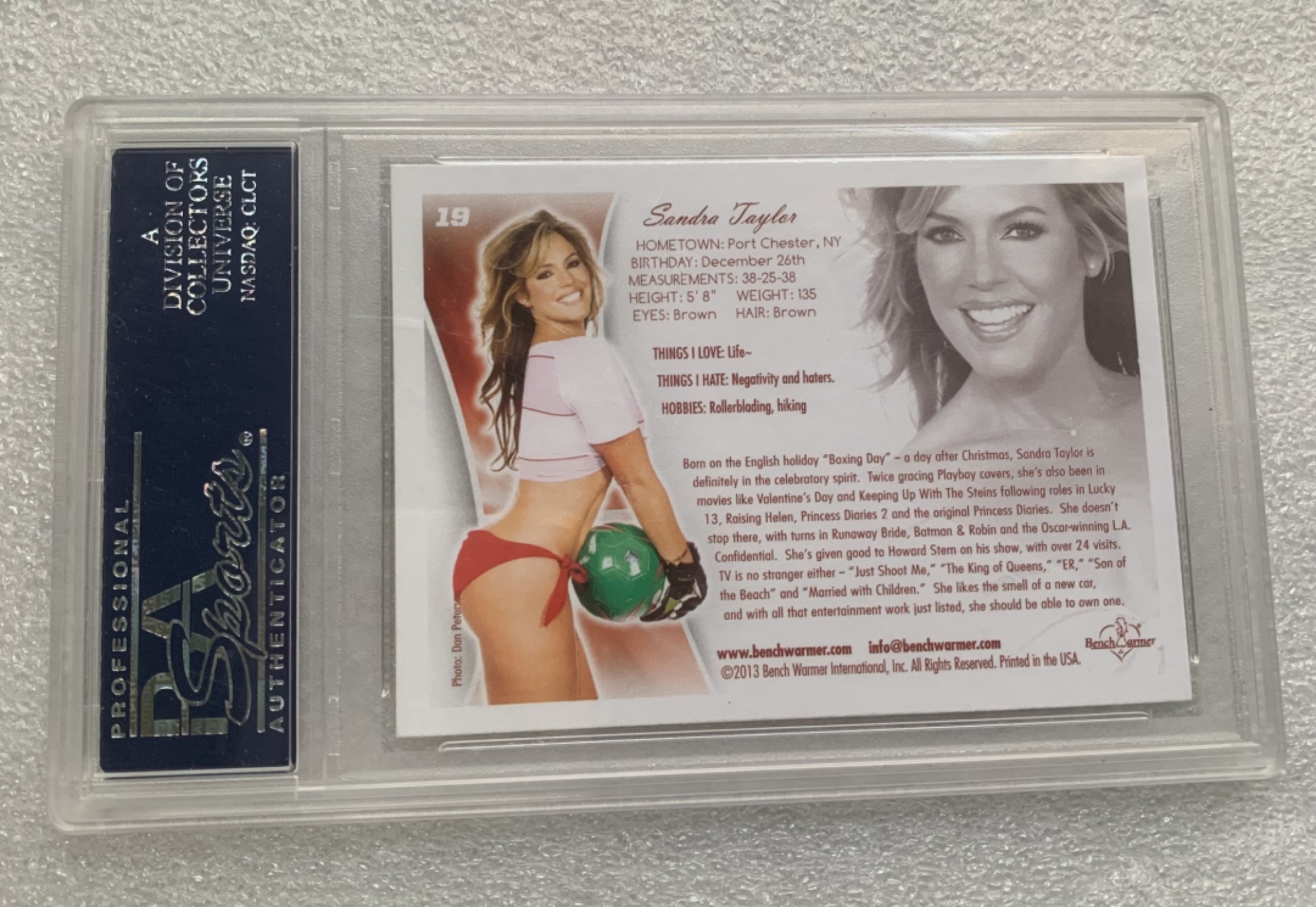 瓶子🏺纸币杂项拍卖会第1期 美国女子足球桑德拉.泰勒  签名球星卡