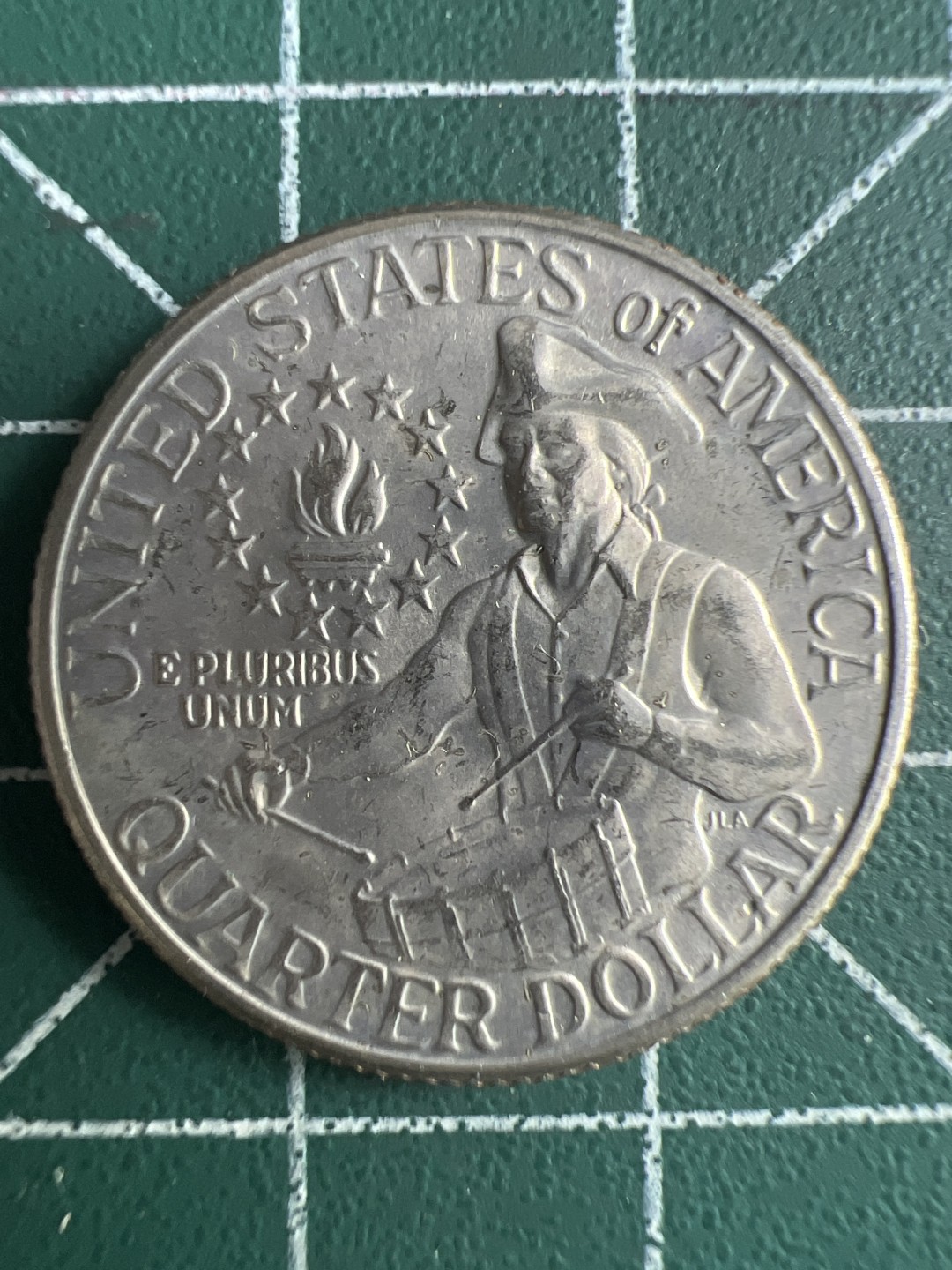 泡泡堂微拍第八十六幕硬币捡漏可累计专场👿👿，累计满二十元包邮，接受代拍业务 美国建国200周年25美分纪念币