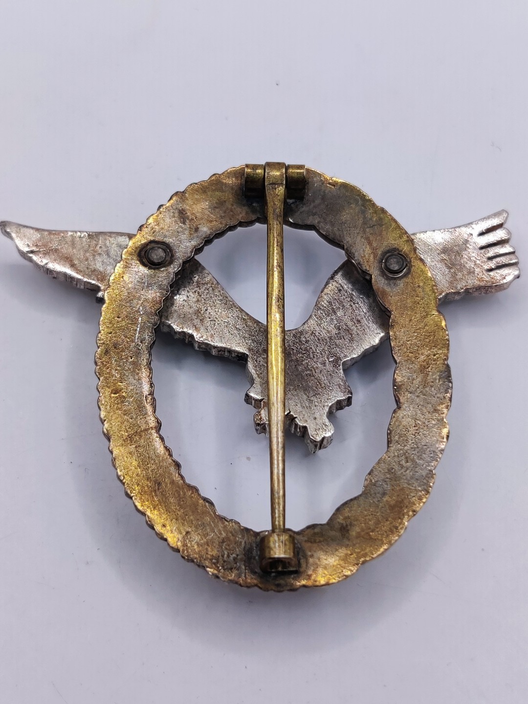 全场0元起拍 第38期 咸鱼国勋章拍卖专场 3月15日（周三）下午6：00开始 德国57版空军飞行员/观测员组合徽章