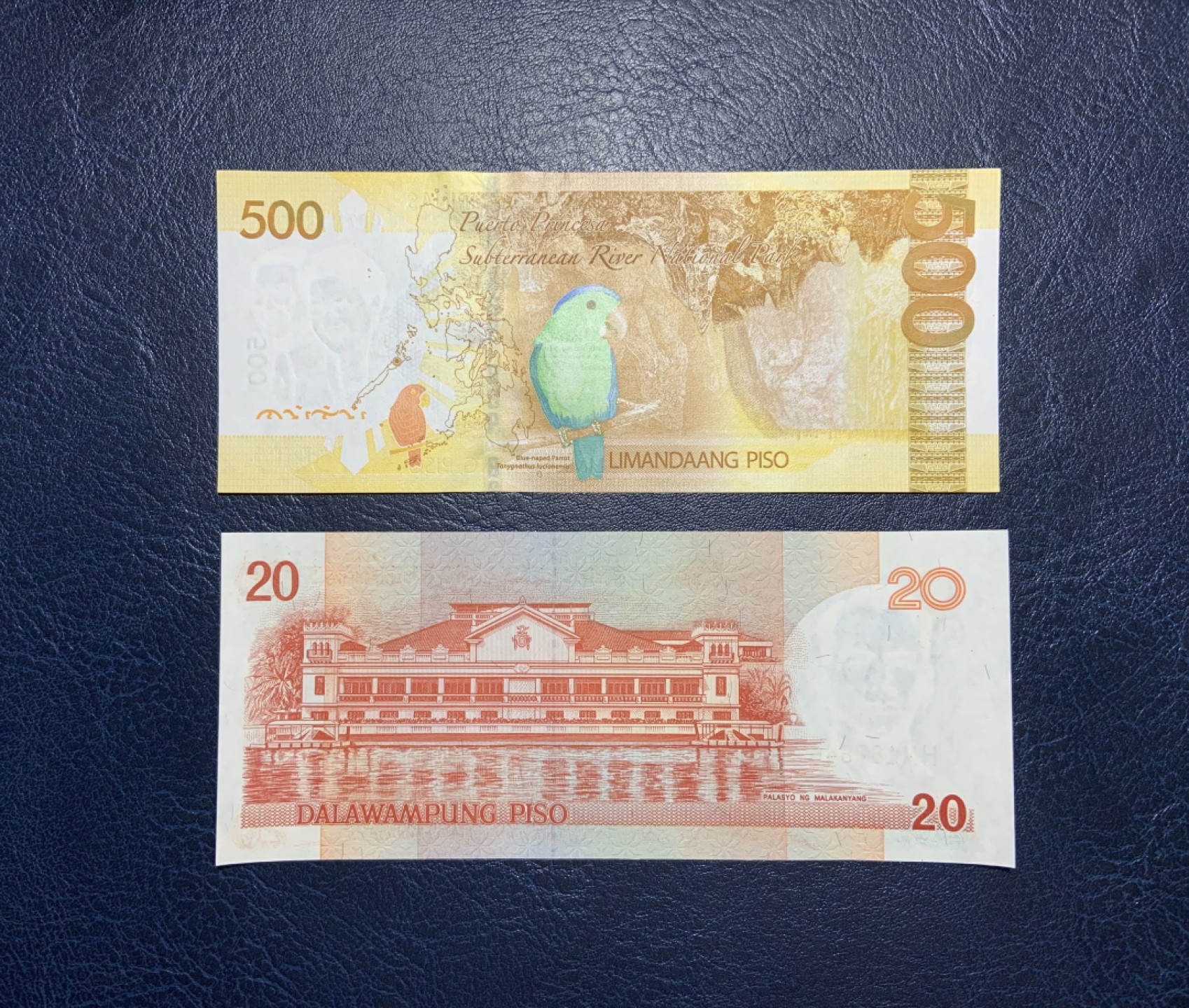 收藏联盟Quantum Auction 第239期拍卖 菲律宾2019年500比索和2003年20比索纪念钞 品相UNC