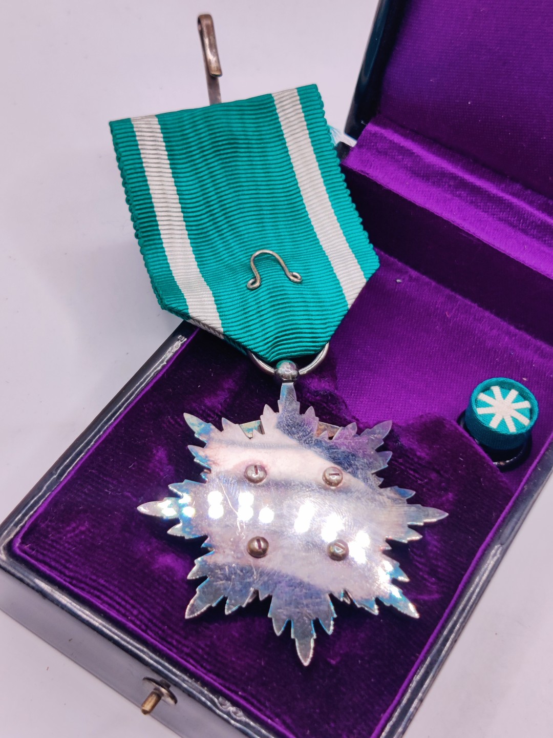 全场0元起拍 第38期 咸鱼国勋章拍卖专场 3月15日（周三）下午6：00开始 美品无损 日本二战时期五级金鵄勋章