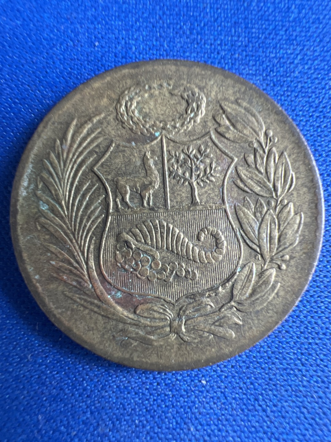 泡泡堂微拍第八十五幕硬币捡漏可累计专场👿👿，累计满二十元包邮，接受代拍业务 秘鲁半索尔铜币