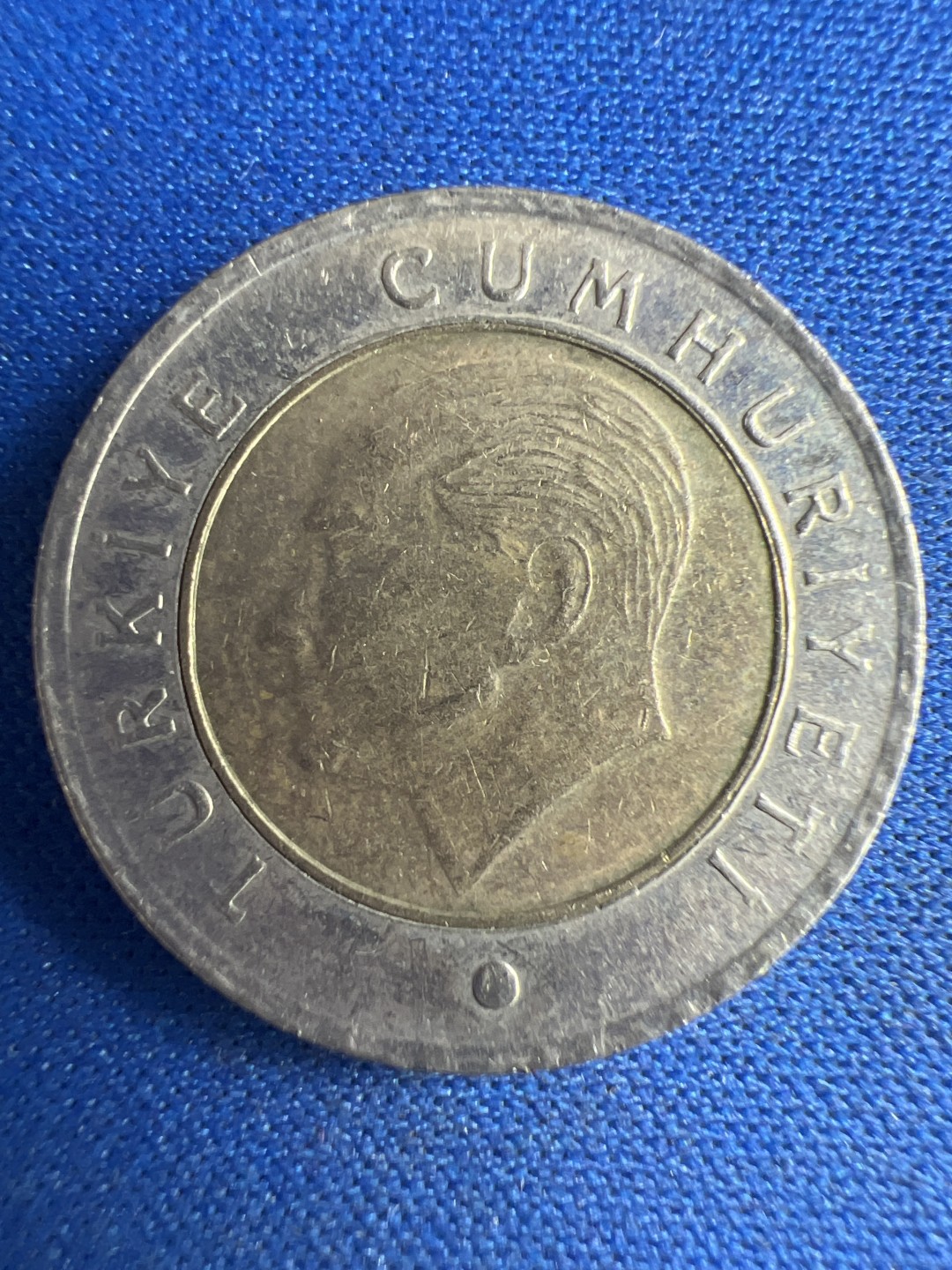 泡泡堂微拍第八十六幕硬币捡漏可累计专场👿👿，累计满二十元包邮，接受代拍业务 土耳其50库鲁双色币