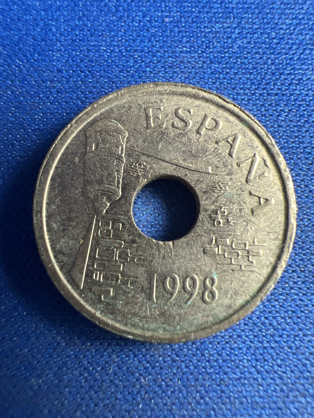 泡泡堂微拍第八十六幕硬币捡漏可累计专场👿👿，累计满二十元包邮，接受代拍业务 西班牙25比塞塔