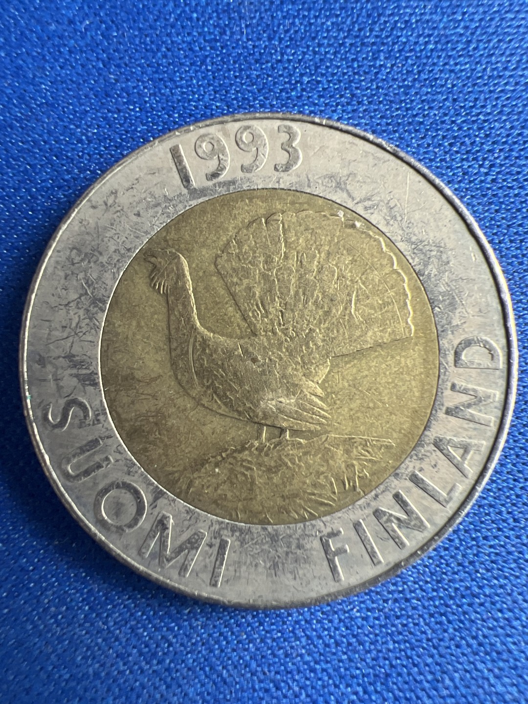 泡泡堂微拍第八十五幕硬币捡漏可累计专场👿👿，累计满二十元包邮，接受代拍业务 芬兰10马克双色