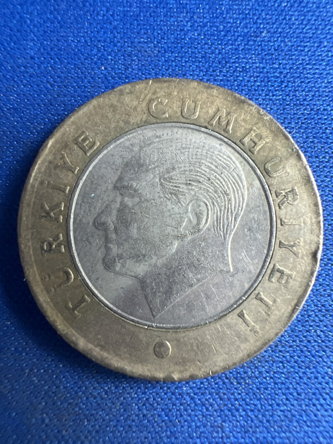 泡泡堂微拍第八十六幕硬币捡漏可累计专场👿👿，累计满二十元包邮，接受代拍业务 土耳其一里拉双色币