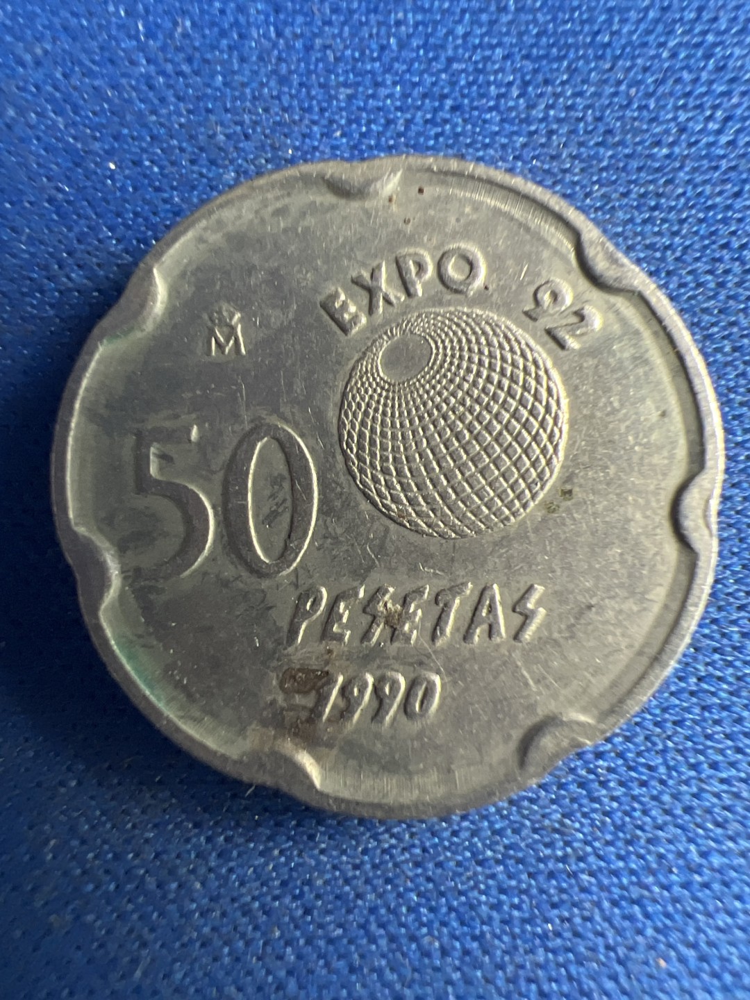 泡泡堂微拍第八十六幕硬币捡漏可累计专场👿👿，累计满二十元包邮，接受代拍业务 西班牙50比塞塔