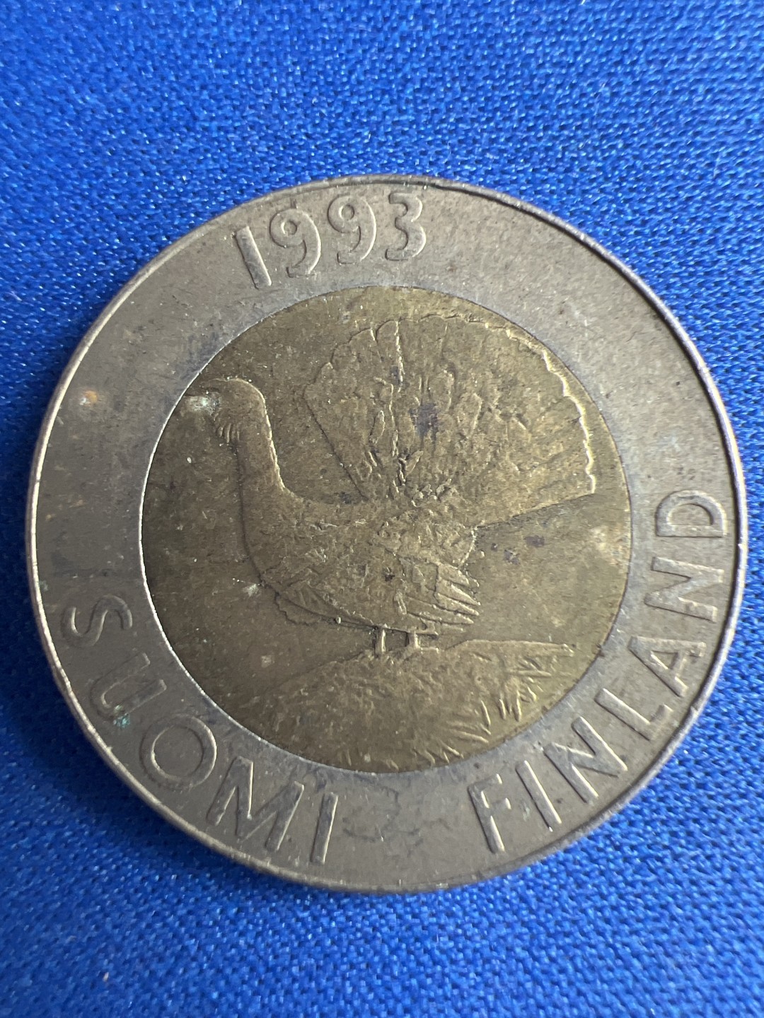 泡泡堂微拍第八十五幕硬币捡漏可累计专场👿👿，累计满二十元包邮，接受代拍业务 芬兰10马克双色币