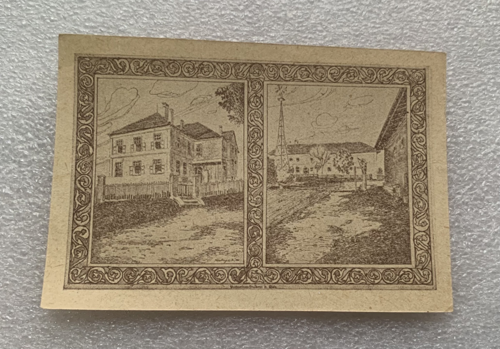 瓶子🏺纸币杂项拍卖会第1期 德紧奥地利地区1920年50赫勒纸币  稀少