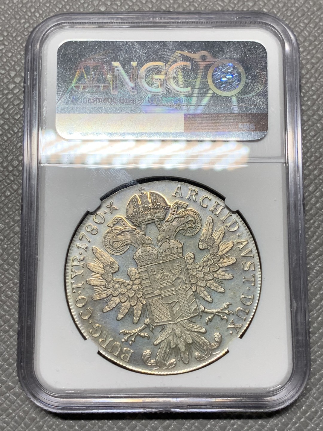 《竞宝斋》第143场-周日，周一 2场 (全场包邮) NGC-PR 奥地利 1780后铸 精制大奶妈 银币