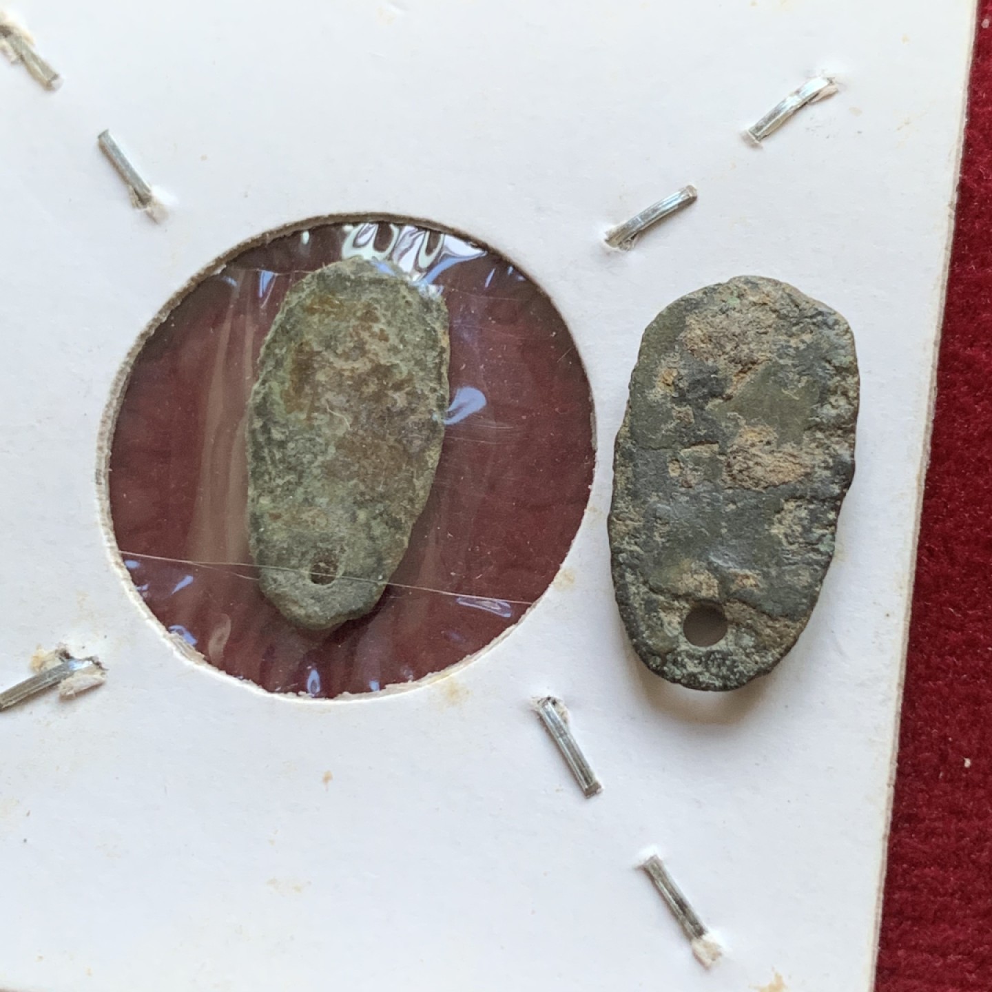 《竞宝斋》第143场-周日，周一 2场 (全场包邮) 战国 楚国 鬼脸钱 各十二朱透穿版一对2枚