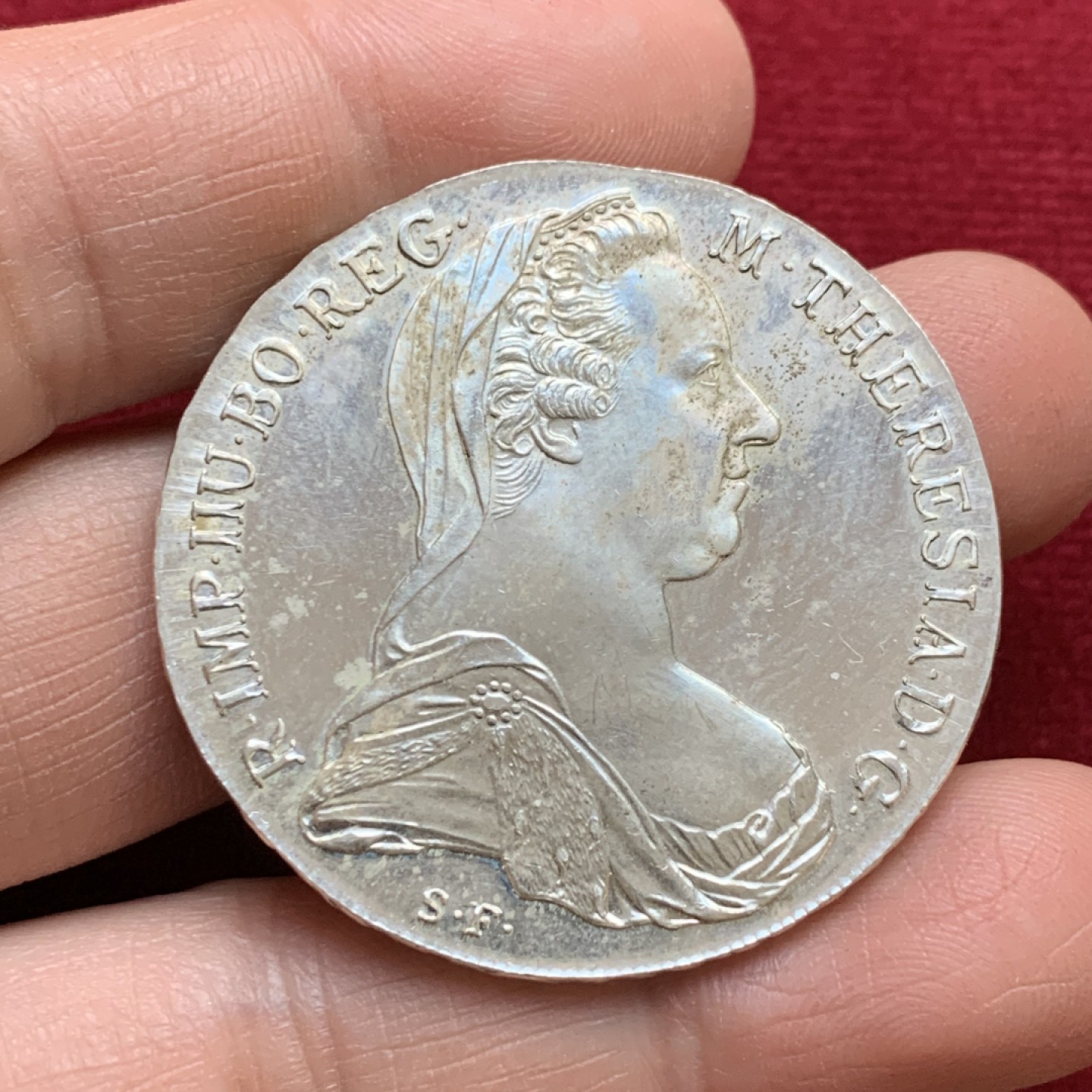 《竞宝斋》第143场-周日，周一 2场 (全场包邮) 奥地利 1780年 大奶妈 泰勒大银币