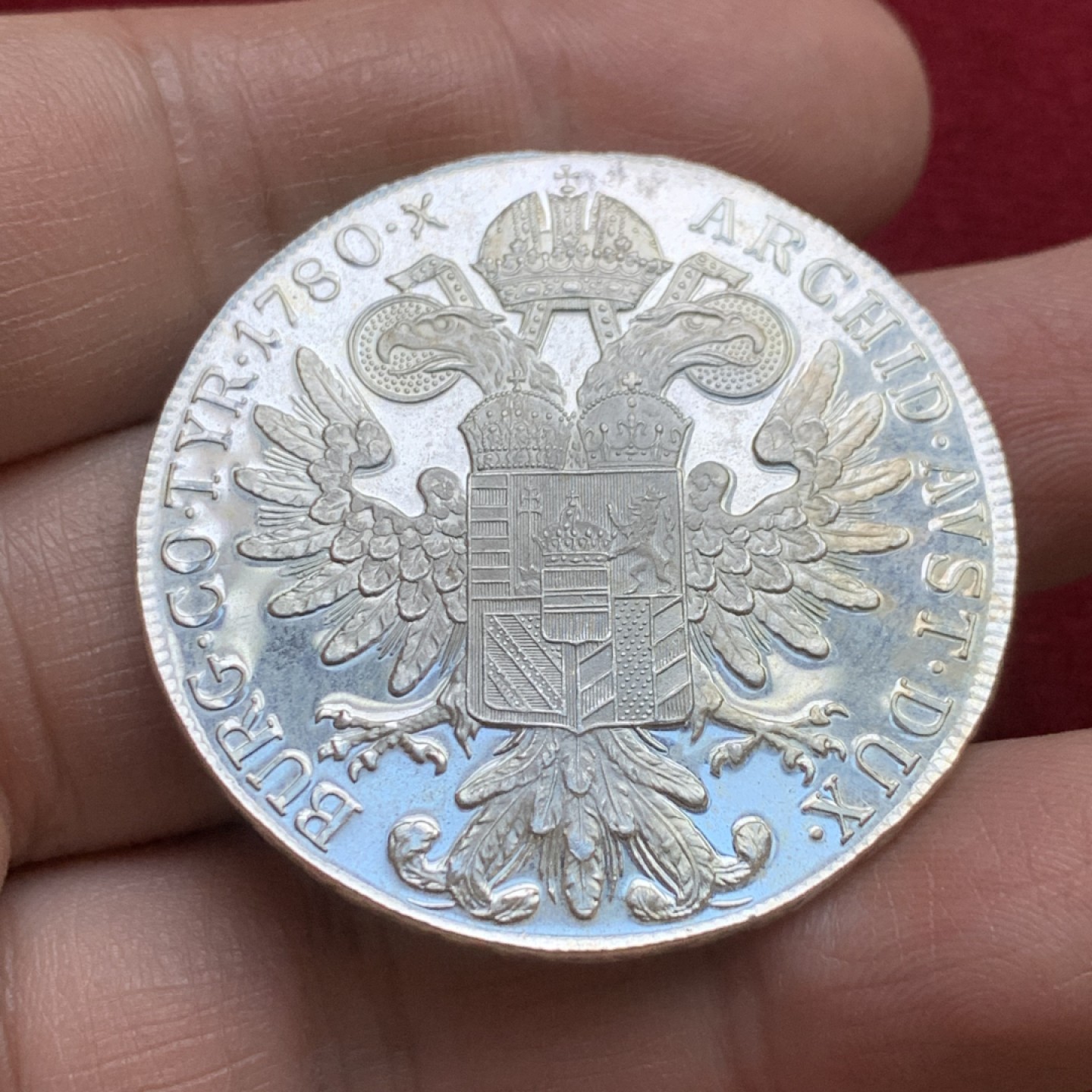 《竞宝斋》第143场-周日，周一 2场 (全场包邮) 奥地利 1780年 大奶妈 泰勒大银币