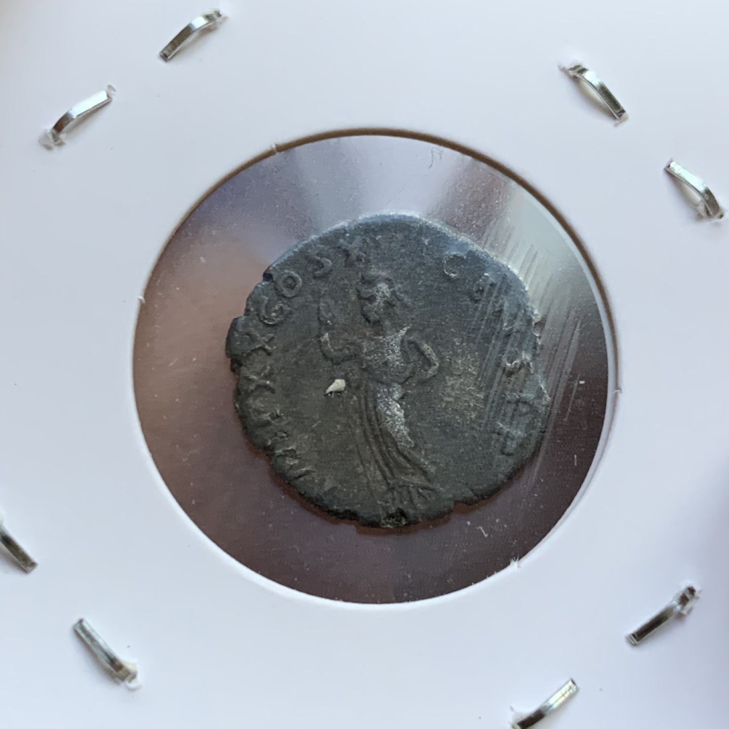 《竞宝斋》第143场-周日，周一 2场 (全场包邮) 公元81-96年 古罗马图密善银币 2.48克