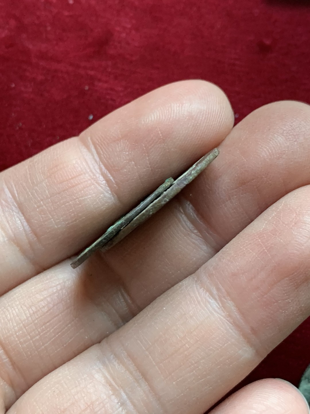 《竞宝斋》第143场-周日，周一 2场 (全场包邮) 崇祯背上廣、永乐南方版小样2枚