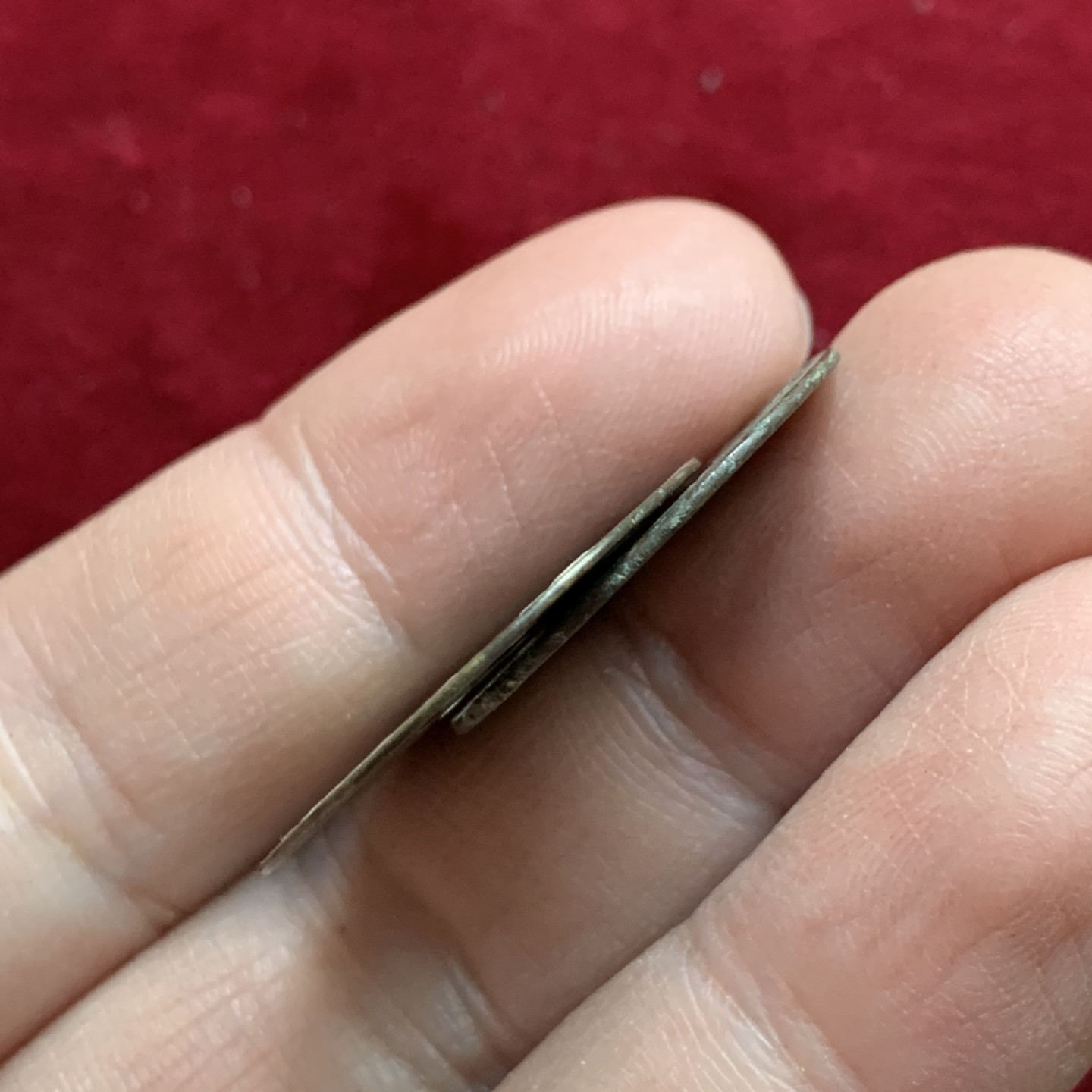 《竞宝斋》第143场-周日，周一 2场 (全场包邮) 康熙满汉东五点熙（熙字下面五点）和满汉泉增点泉（满文泉后面多一点）错版一对2枚