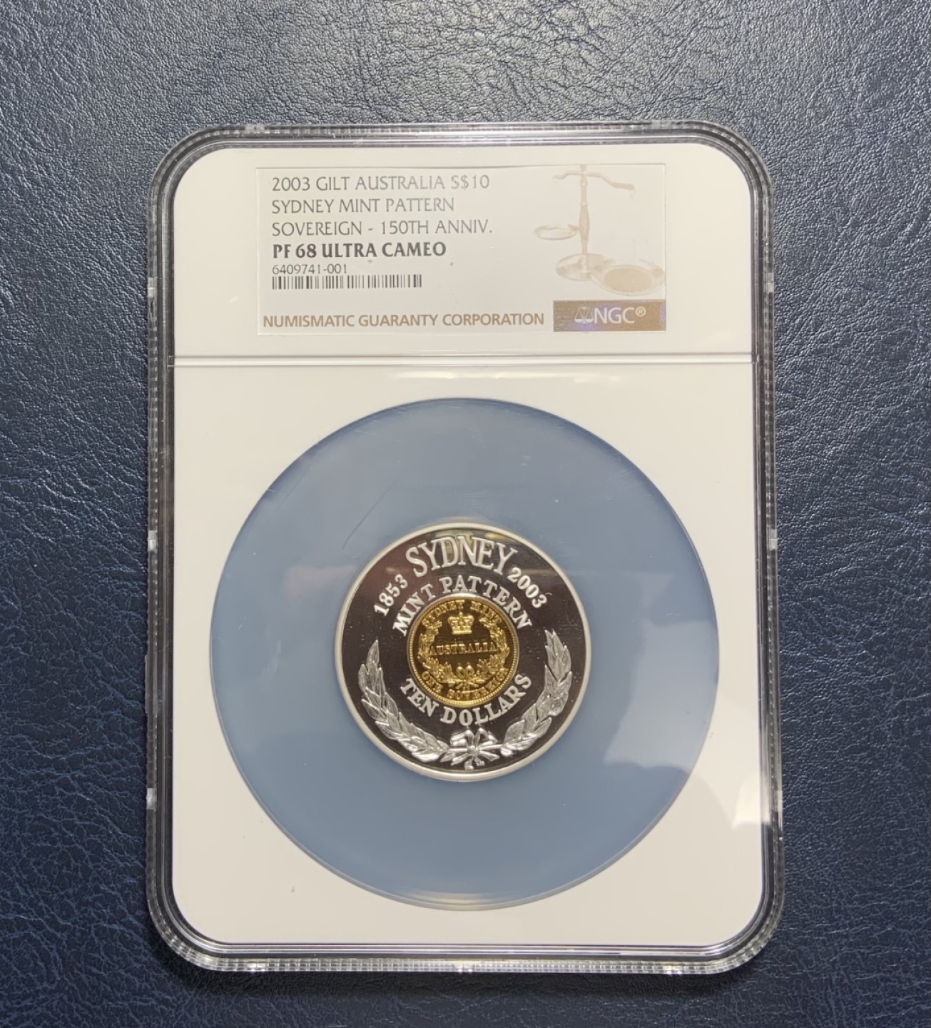 收藏联盟Quantum Auction 第240期拍卖 已更新 澳大利亚2003年10元精制纪念银币 NGC PF68 殖民150周年