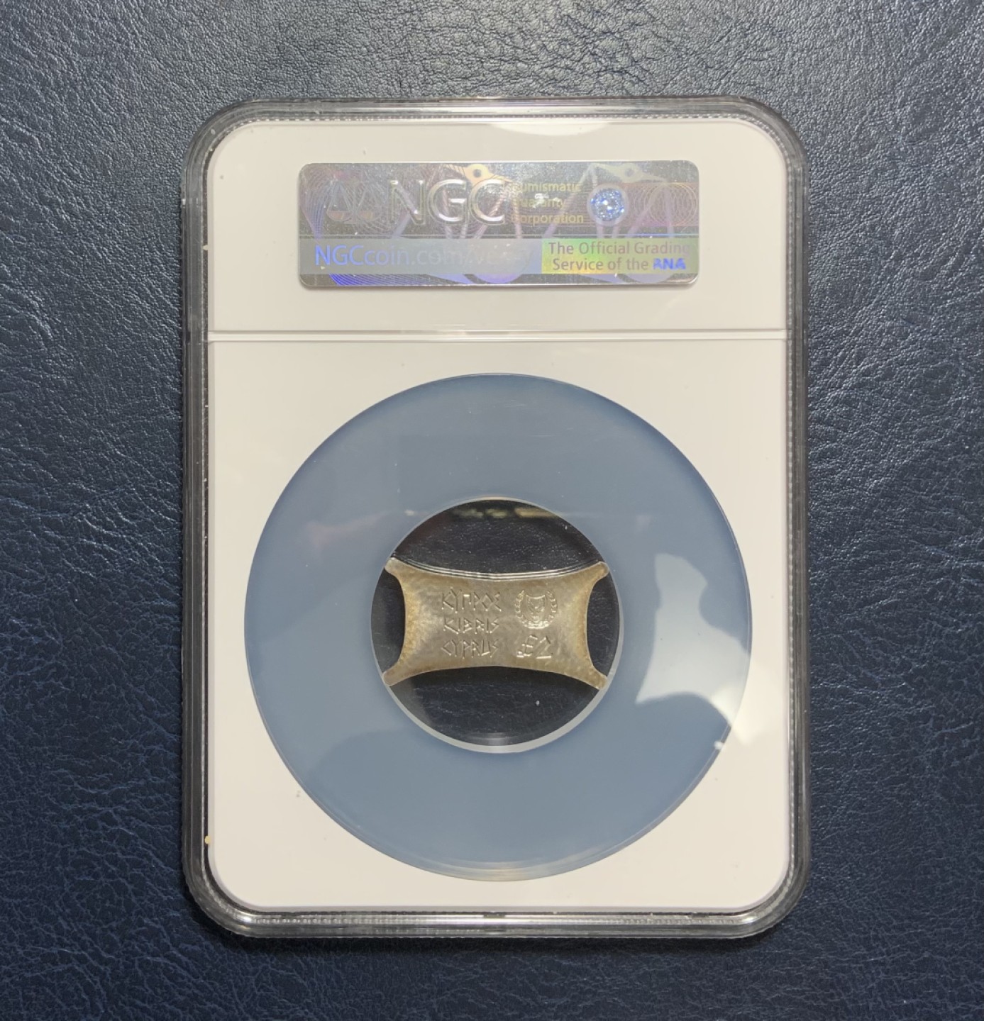 收藏联盟Quantum Auction 第240期拍卖 已更新 塞浦路斯2000年千禧年纪念精制银币  NGC PF67