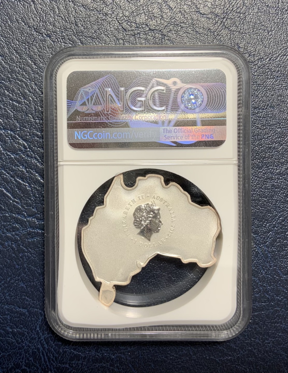 收藏联盟Quantum Auction 第240期拍卖 已更新 澳大利亚2012年地图动物系列之翠鸟1盎司精制纪念彩银纪念币 NGC PF69