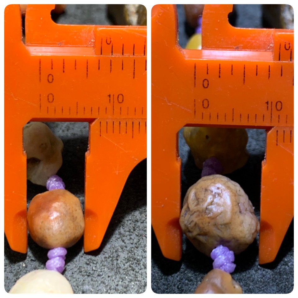 精美鱼籽纹筋脉石玛瑙项链一条