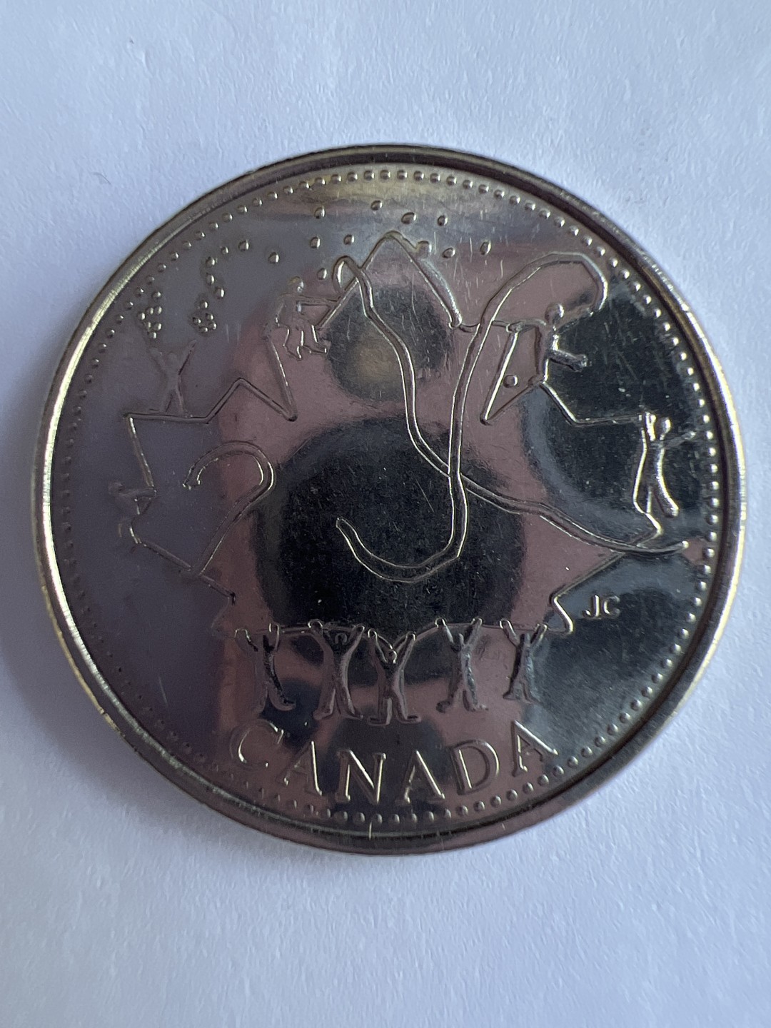 泡泡堂微拍第八十七幕硬币捡漏可累计专场👿👿，累计满二十元包邮，接受代拍业务 加拿大25分纪念币