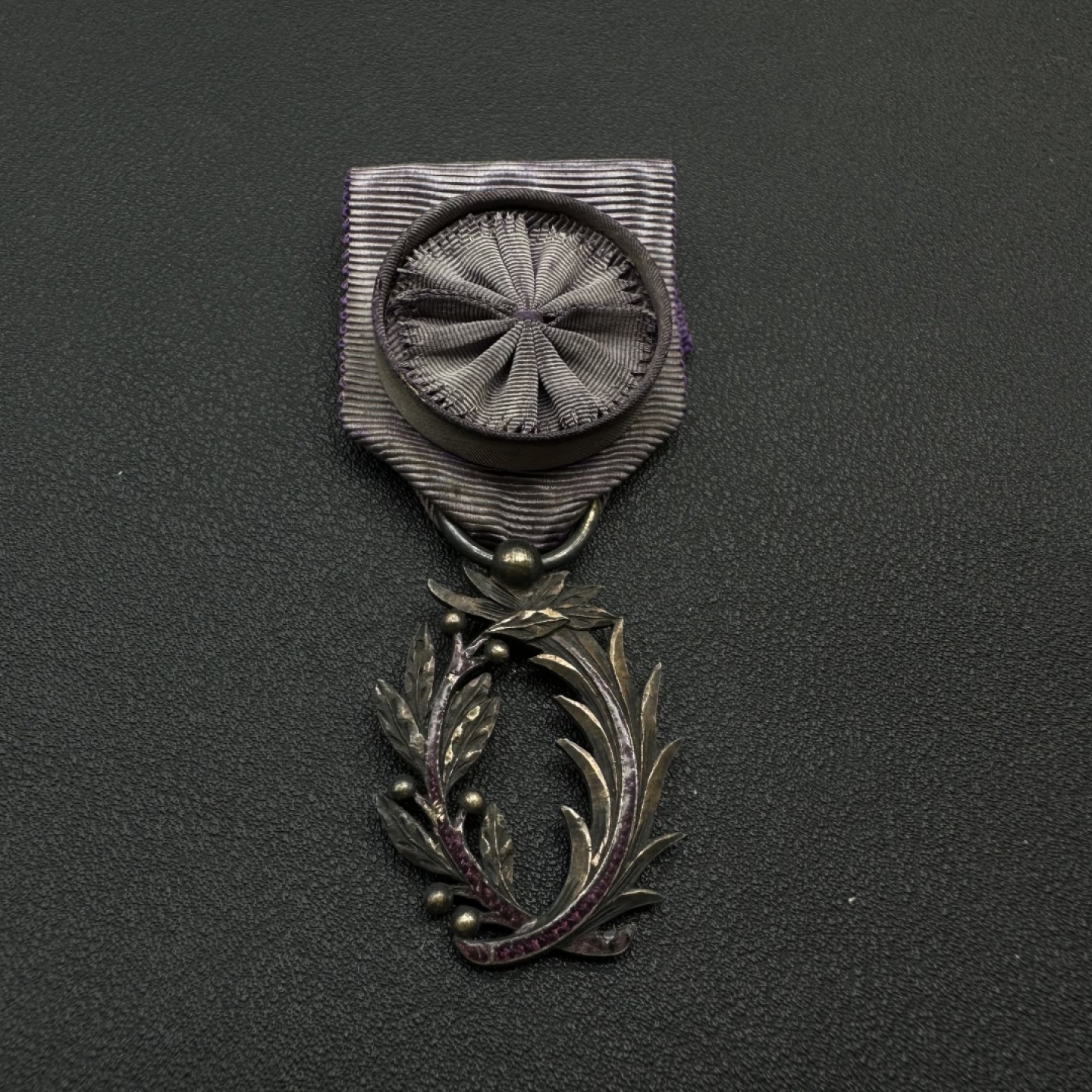 交易所3.18勋章拍卖 法国军官级棕榈叶勋章