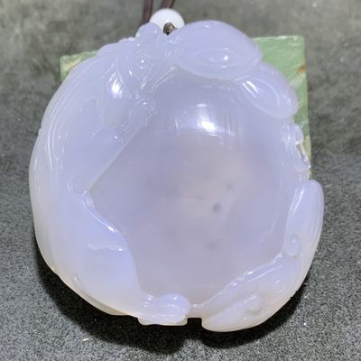 精美天然水胆玛瑙原石雕刻瑞兽送财把件一个， - 精美天然水胆玛瑙原石雕刻瑞兽送财把件一个，