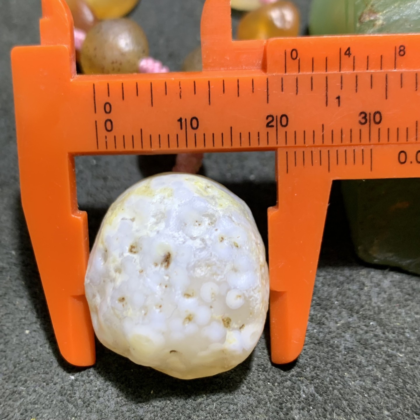 精美罕见天然阿拉善糖果玛瑙项链一条，